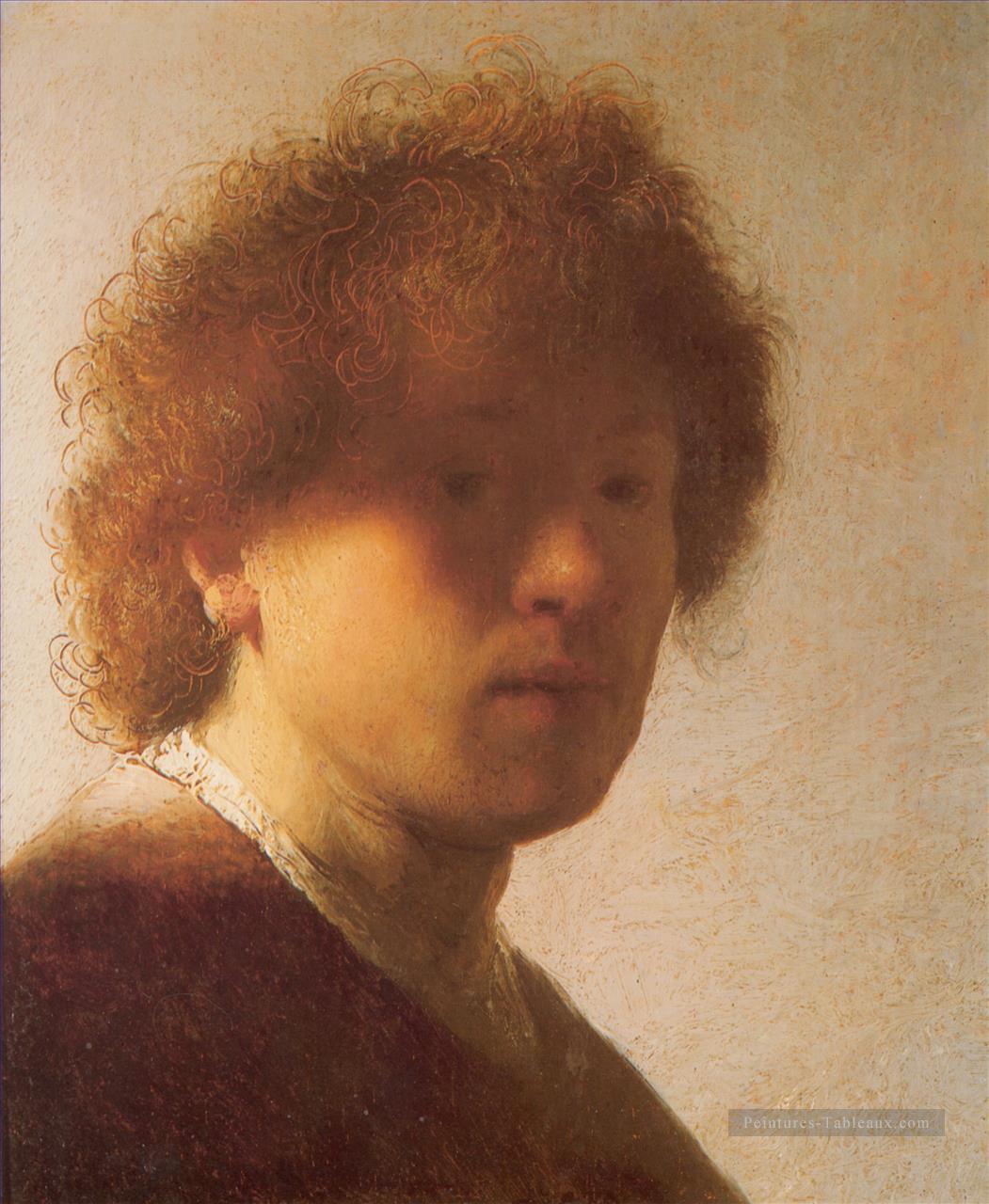 Autoportrait 1628 Rembrandt Peintures à l'huile
